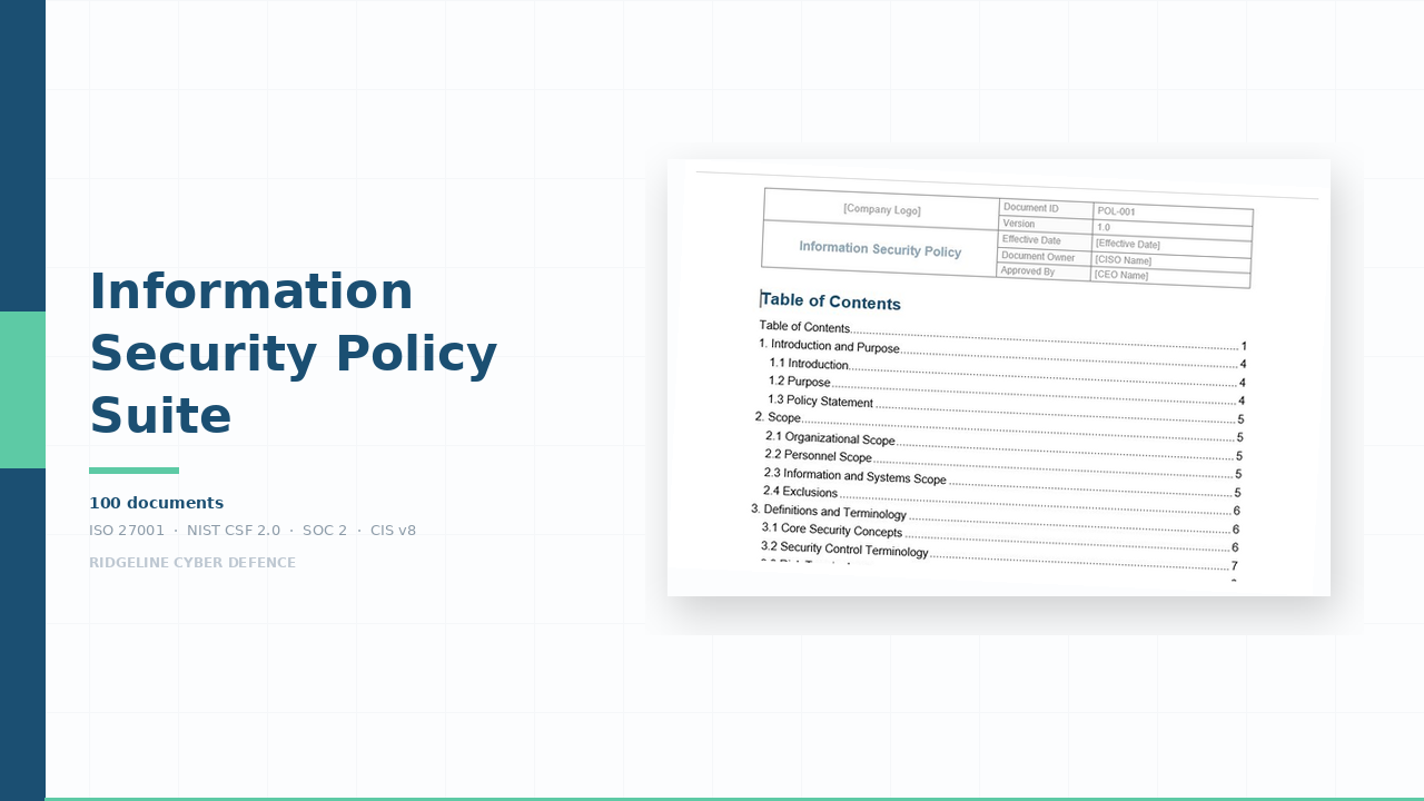 Information Security Policy Suite